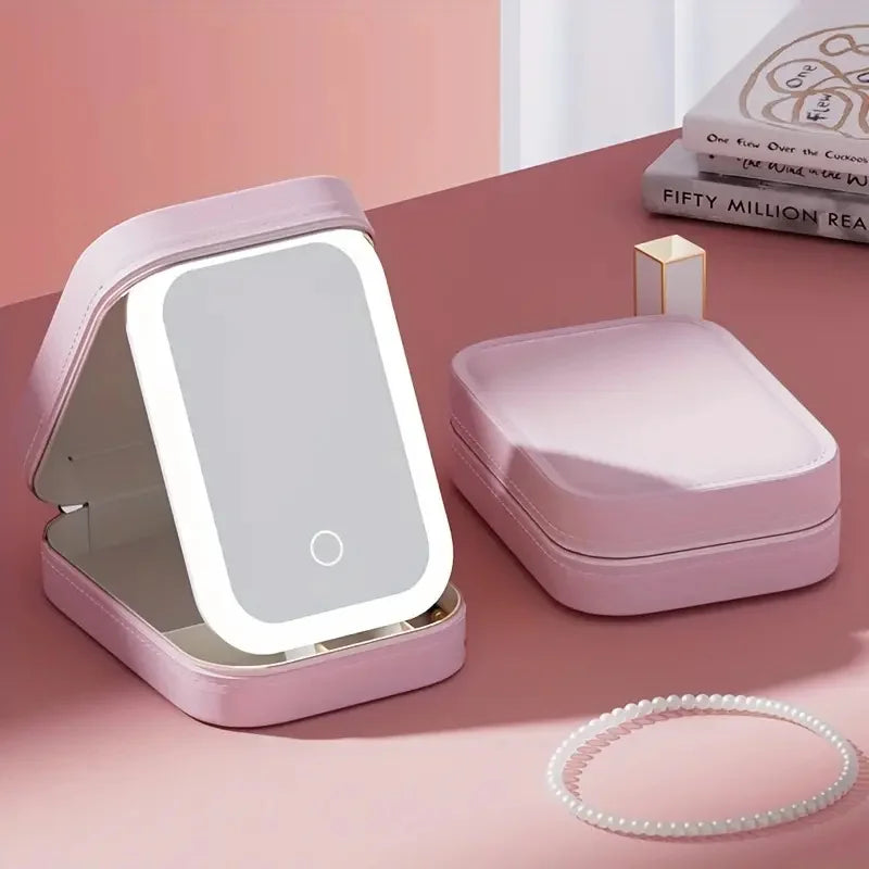 GOMAKEUP - Estuche de maquillaje portátil de viaje